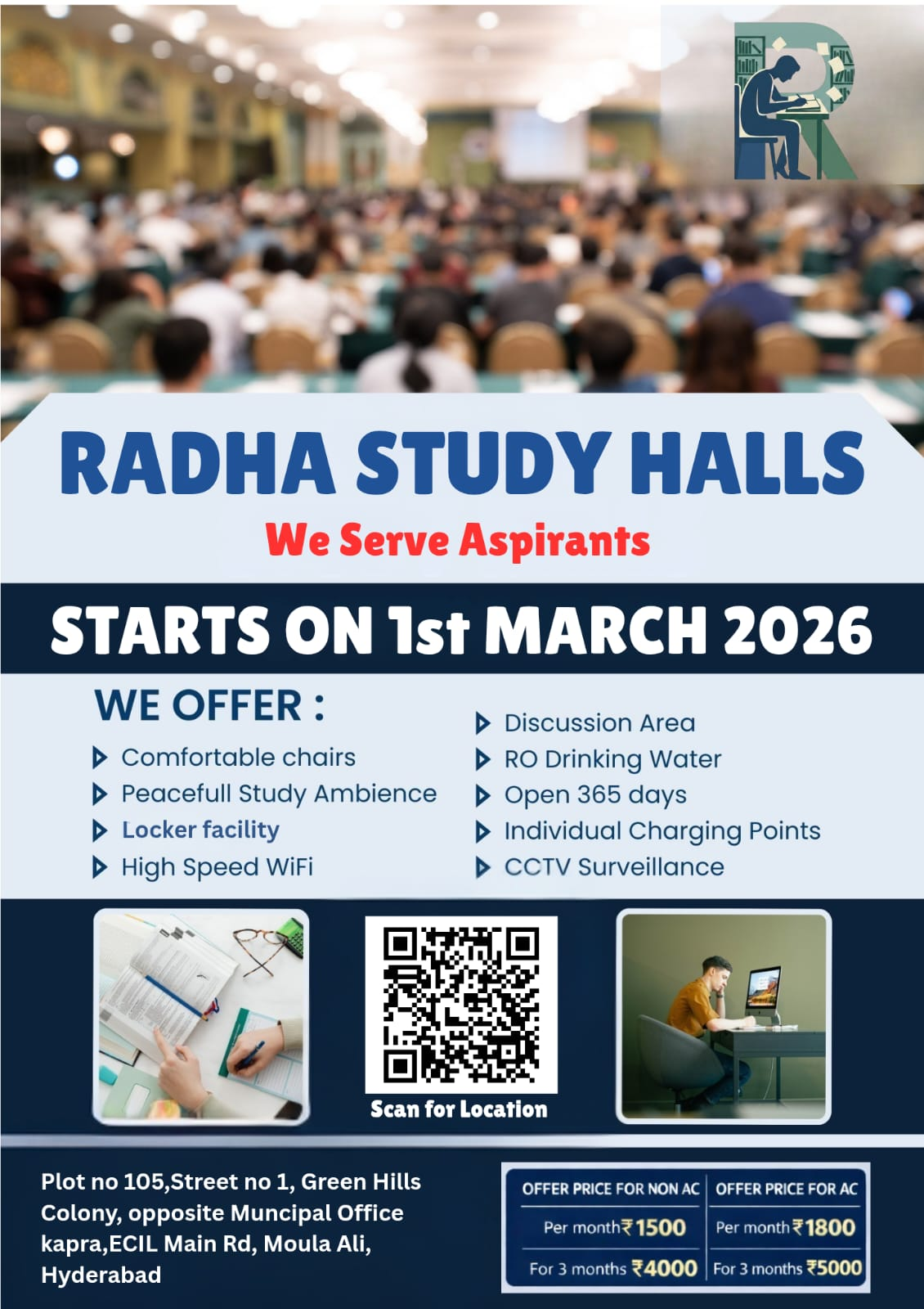 Radha Study Halls Brochure